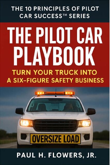 The Pilot Car Playbook book cover by Paul H. Flowers Jr.